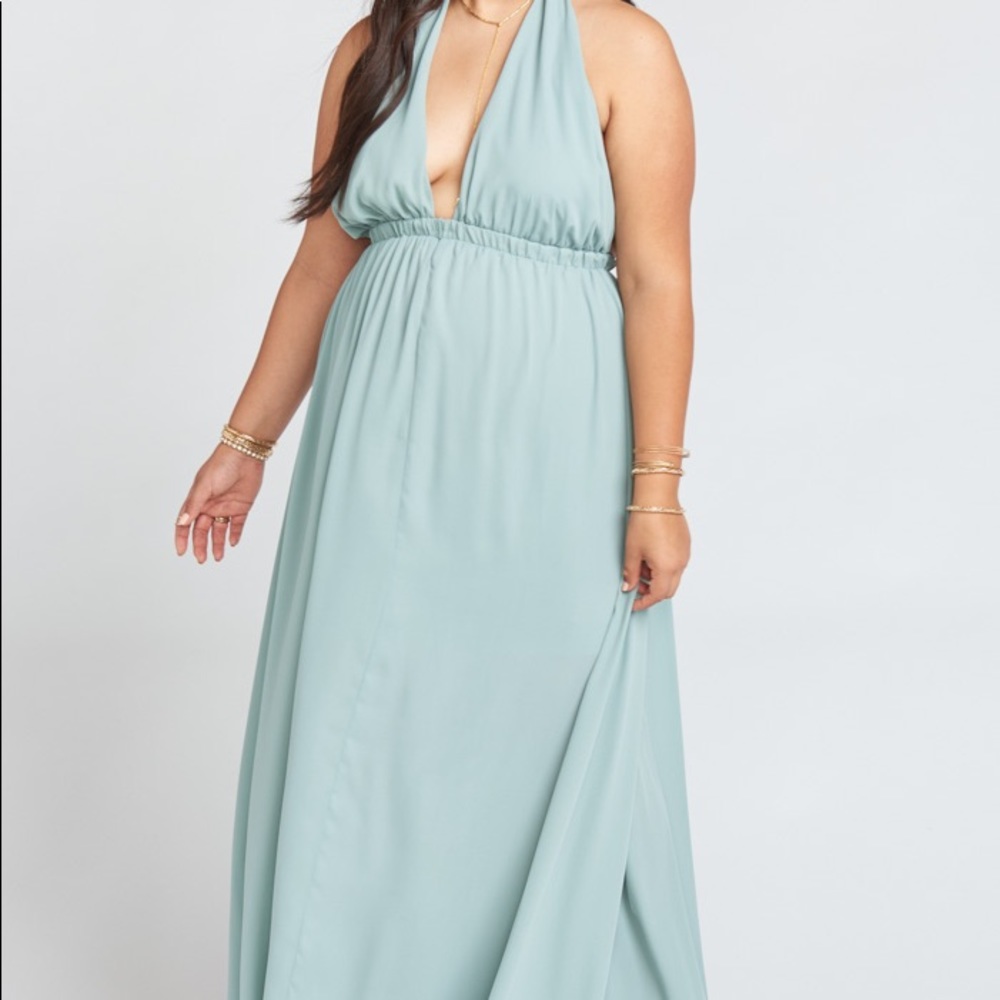 NWT show me Your Mumu Luna halter dress